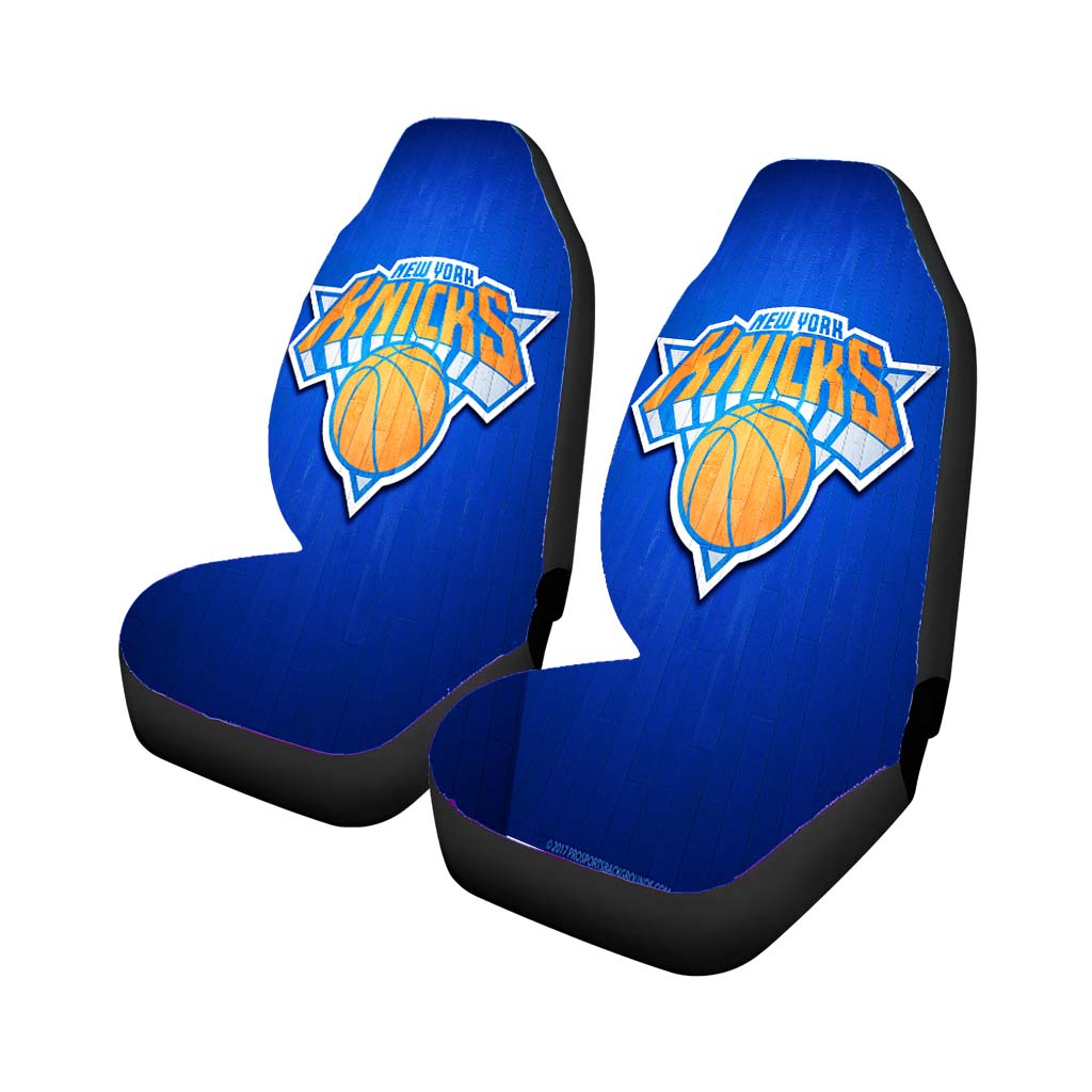 new york knicks hardwood 2 Car Seat Covers