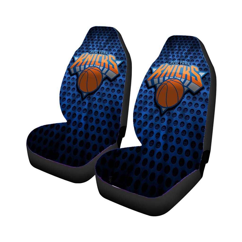 new york knicks logo blue Car Seat Covers