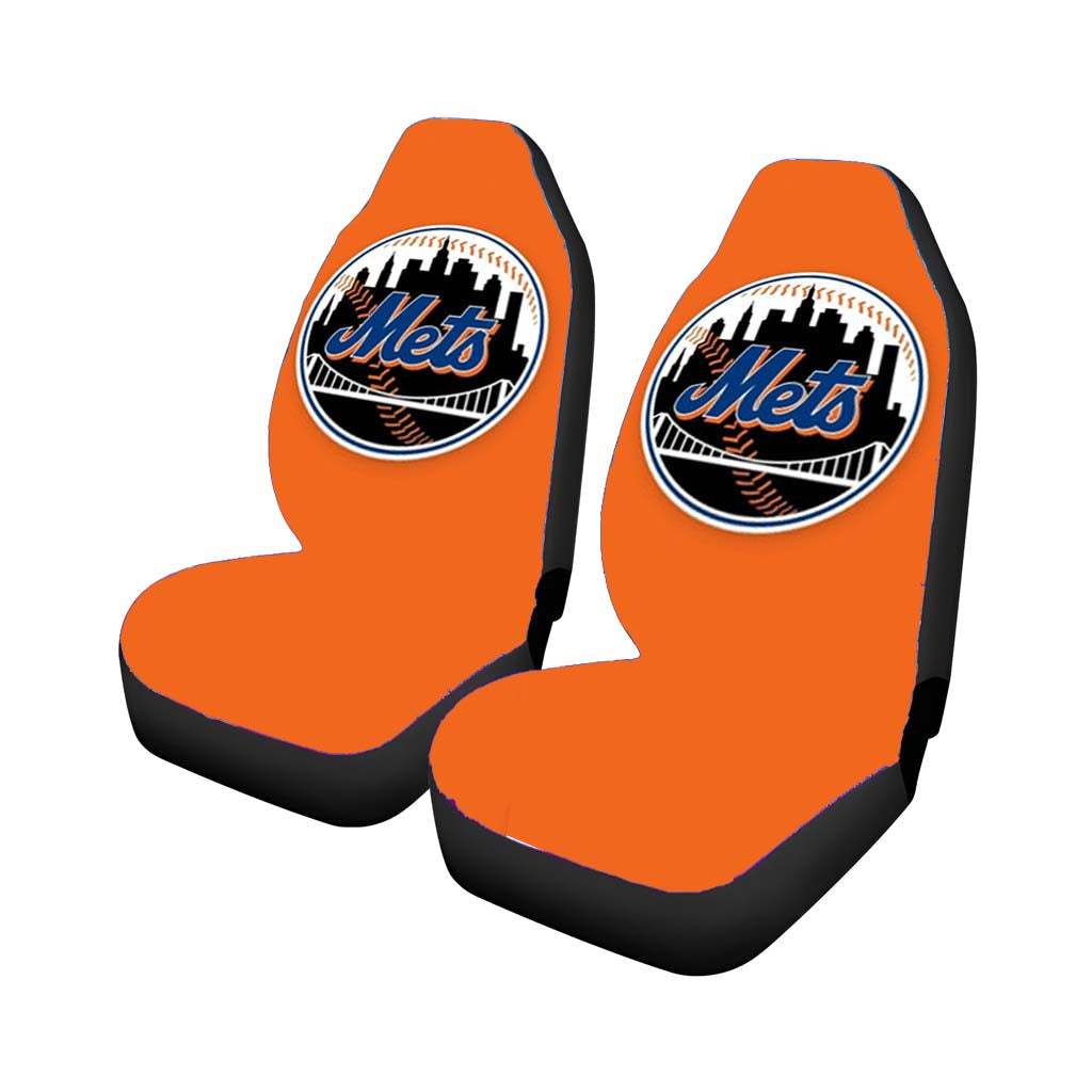 new york mets ball logo Car Seat Covers