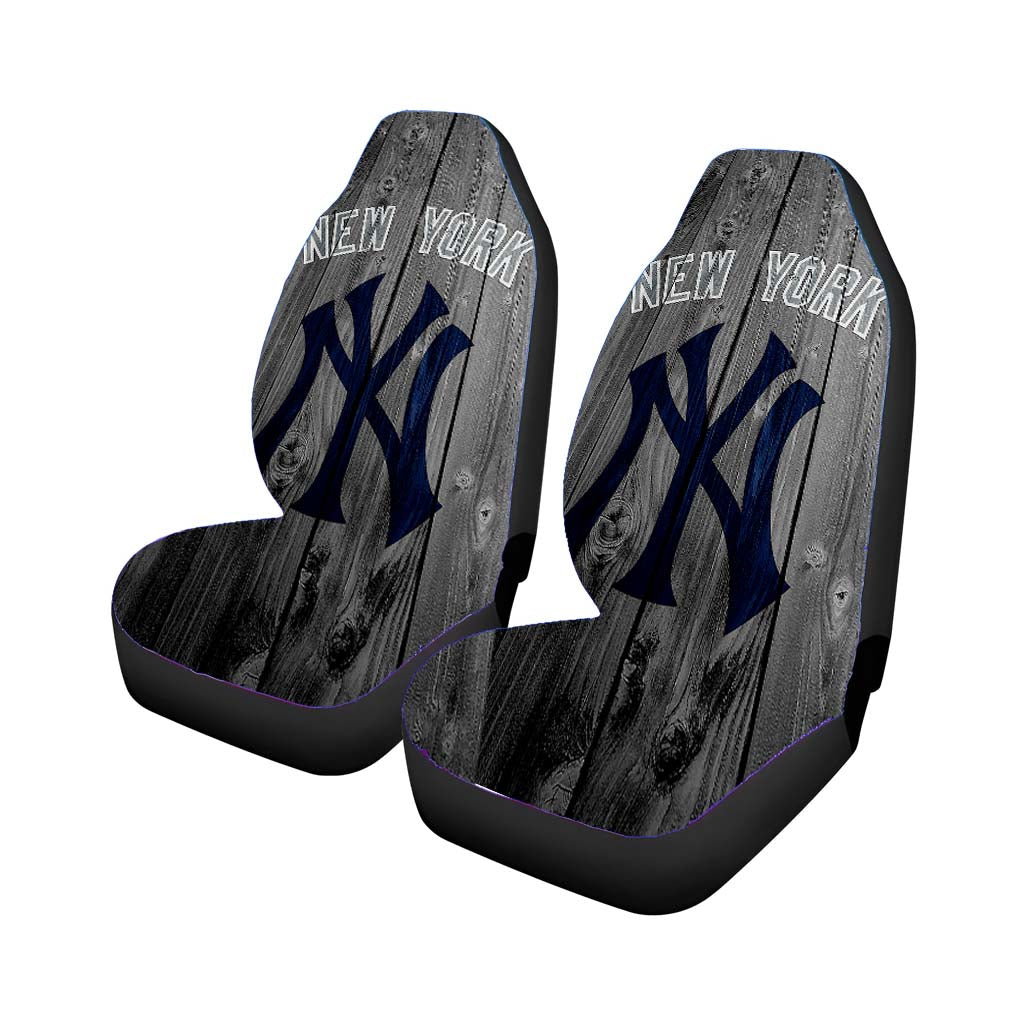 new york yankees baseball wood Car Seat Covers