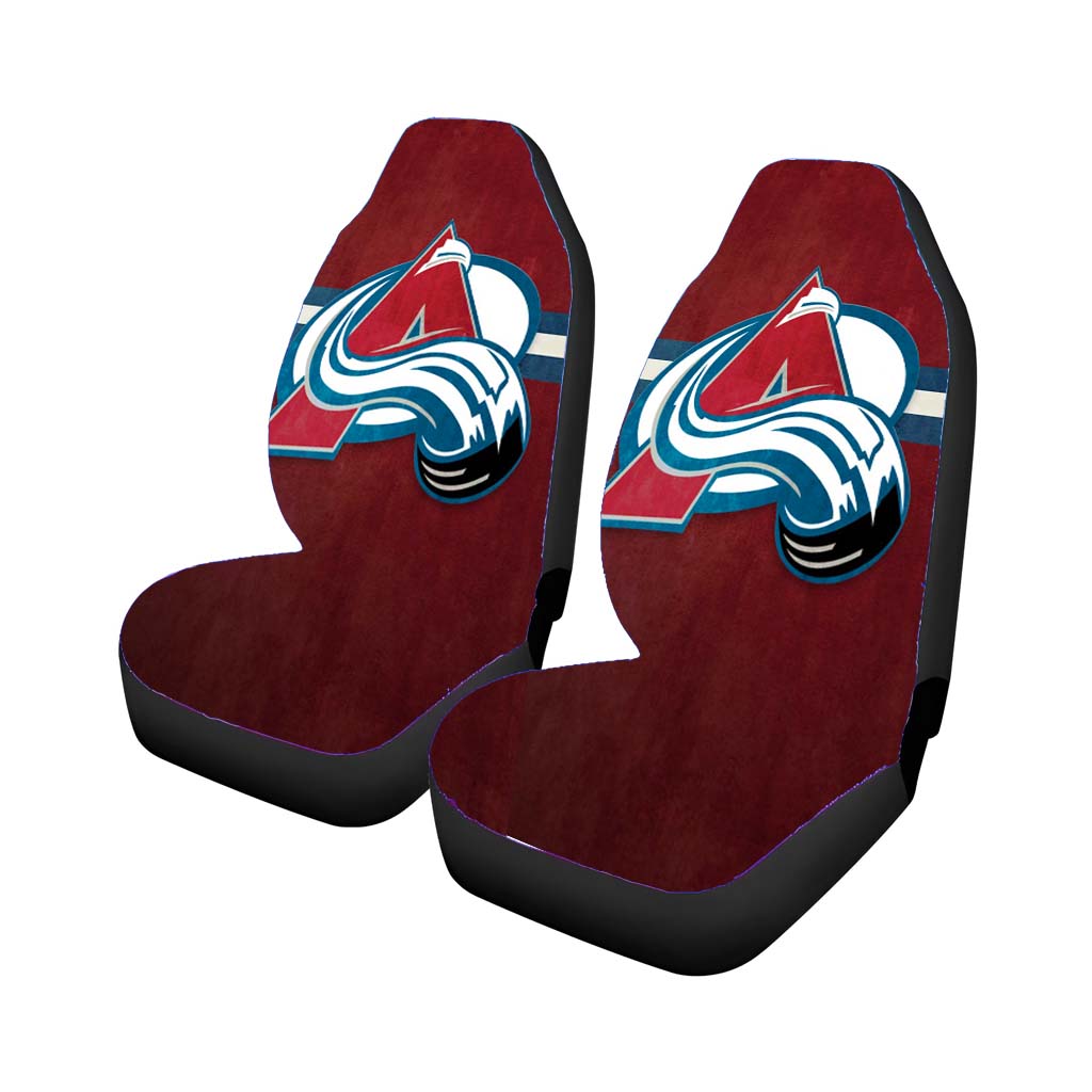 nhl colorado avalanche sport logo Car Seat Covers