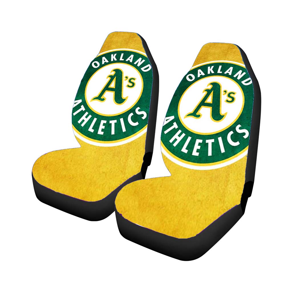 oakland athletics logo Car Seat Covers