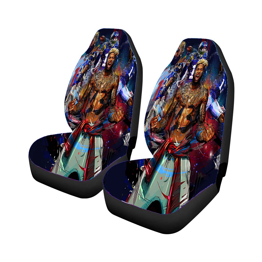 odell beckam jr new york giants collage Car Seat Covers