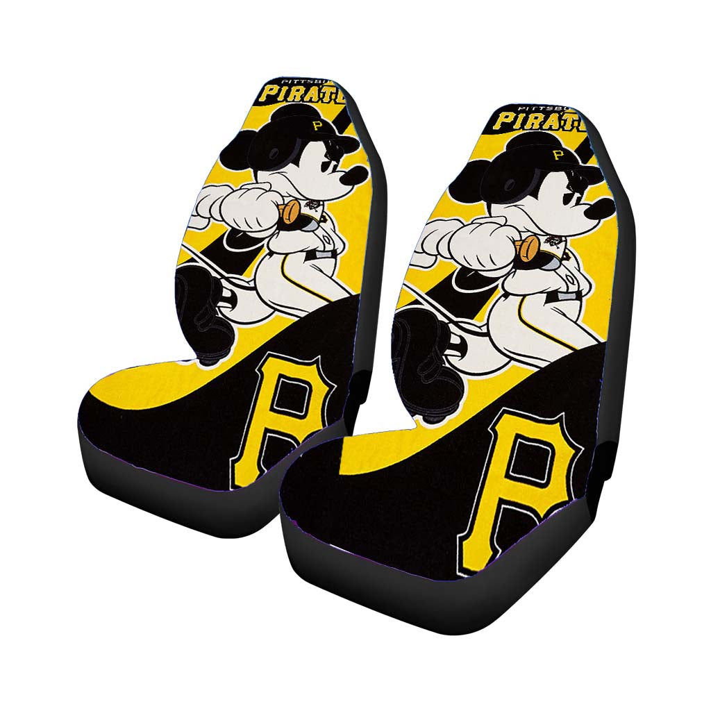 pittsburgh pirates disney mickey mouse Car Seat Covers