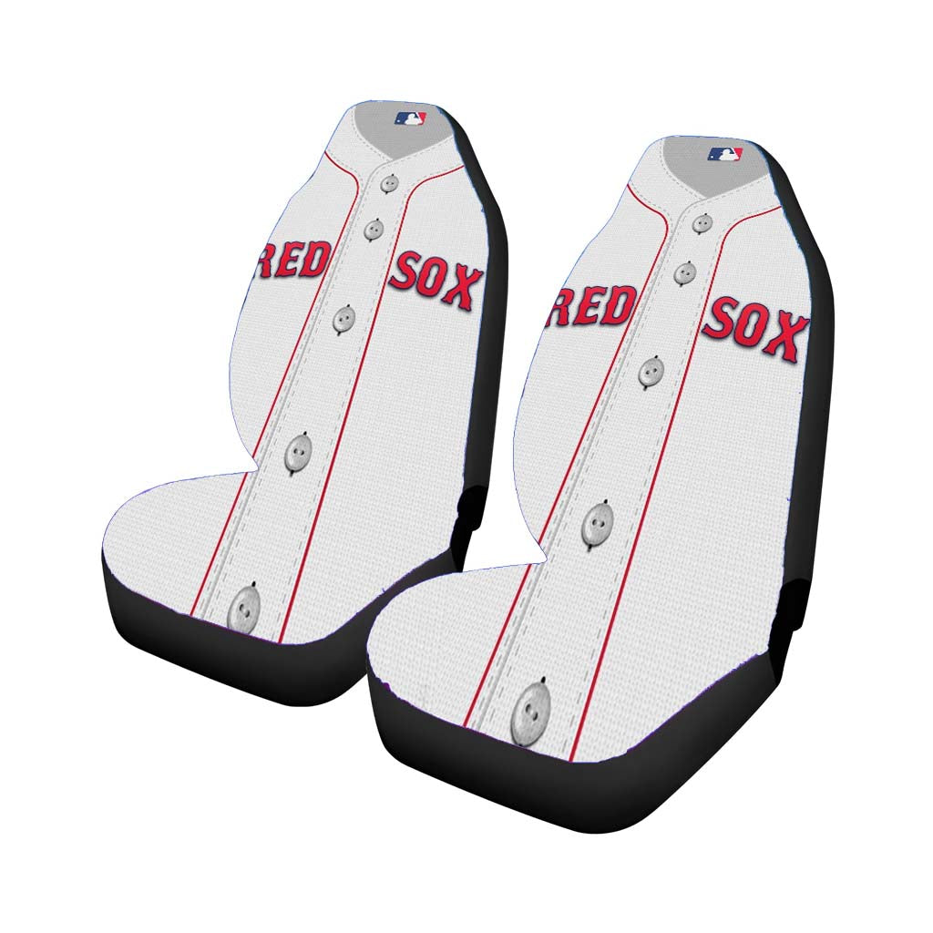 red sox baseball uniform Car Seat Covers
