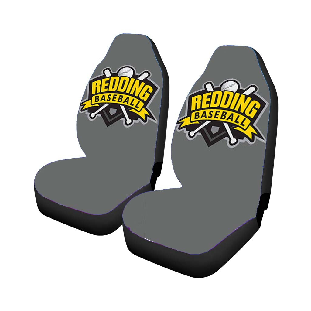 redding baseball logo gray Car Seat Covers