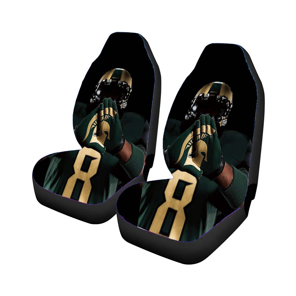 rivalries michigan Car Seat Covers