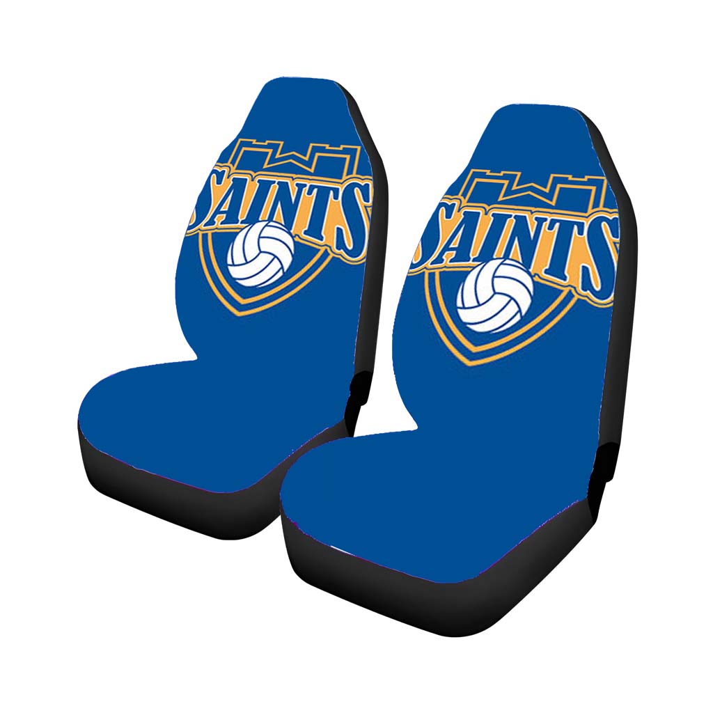 saints baseball logo blue Car Seat Covers
