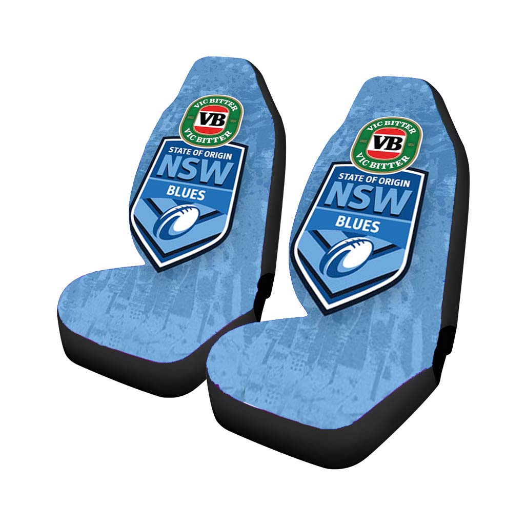state of origin nsw blues Car Seat Covers