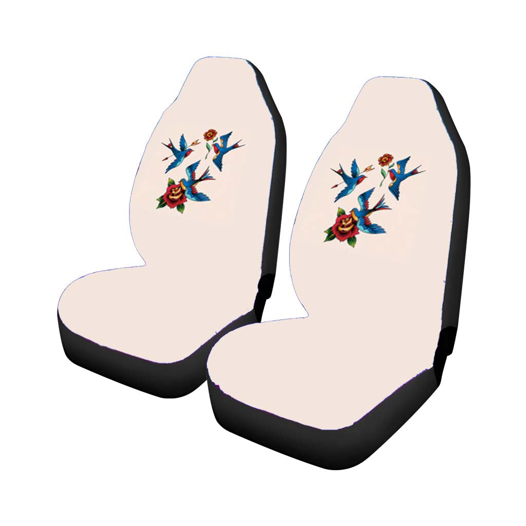 swallows bird Car Seat Covers