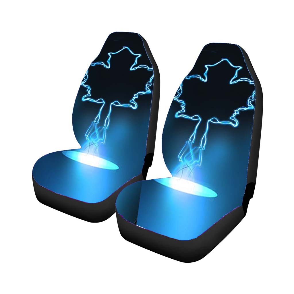 toronto maple leafs neon Car Seat Covers