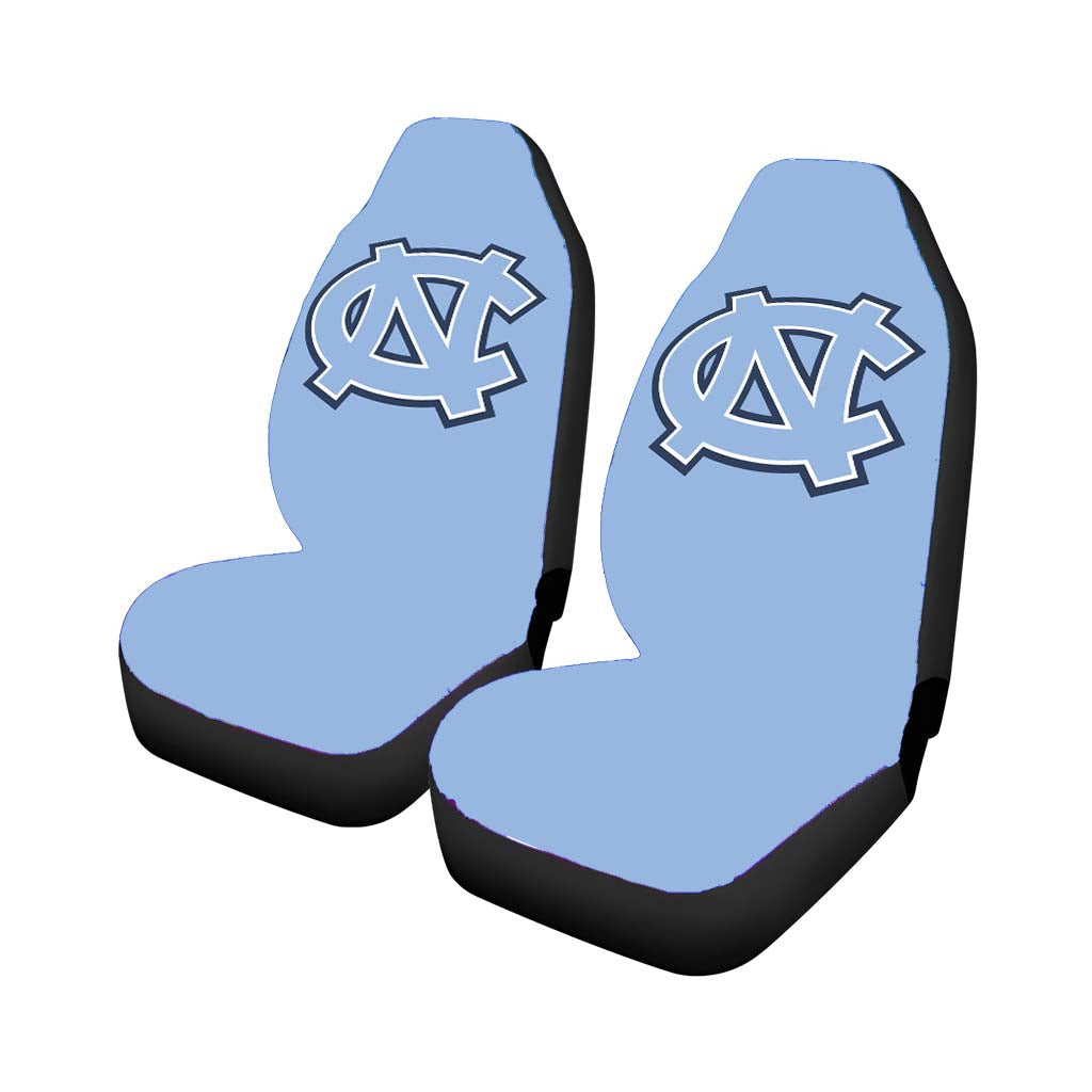 unc tar heels logo Car Seat Covers