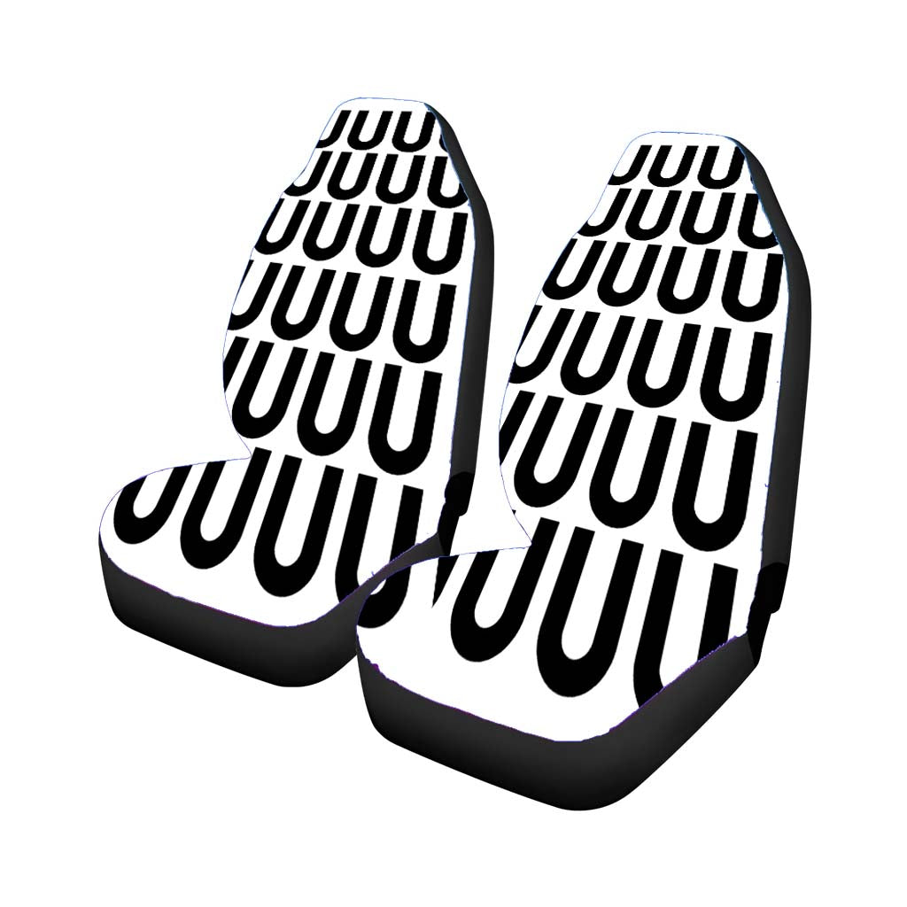 uniqlo doodle u Car Seat Covers