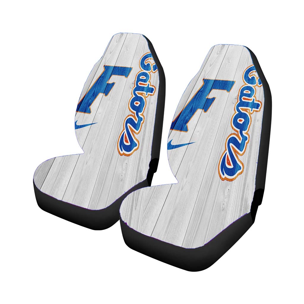 university of florida gators logo wood wallpaper Car Seat Covers