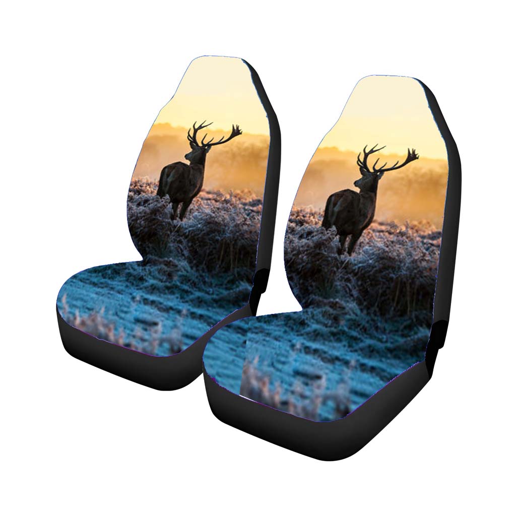 vintage deer camo Car Seat Covers
