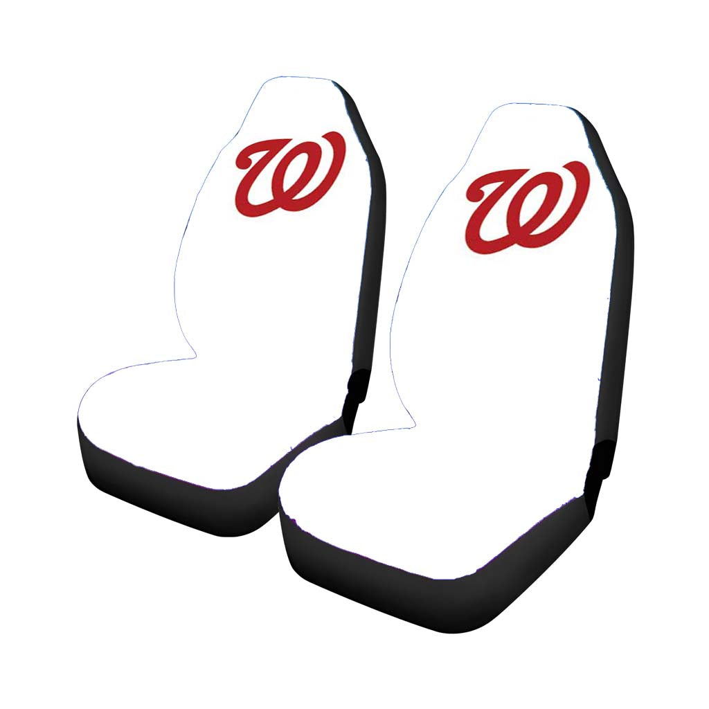 washington nationals logo red Car Seat Covers