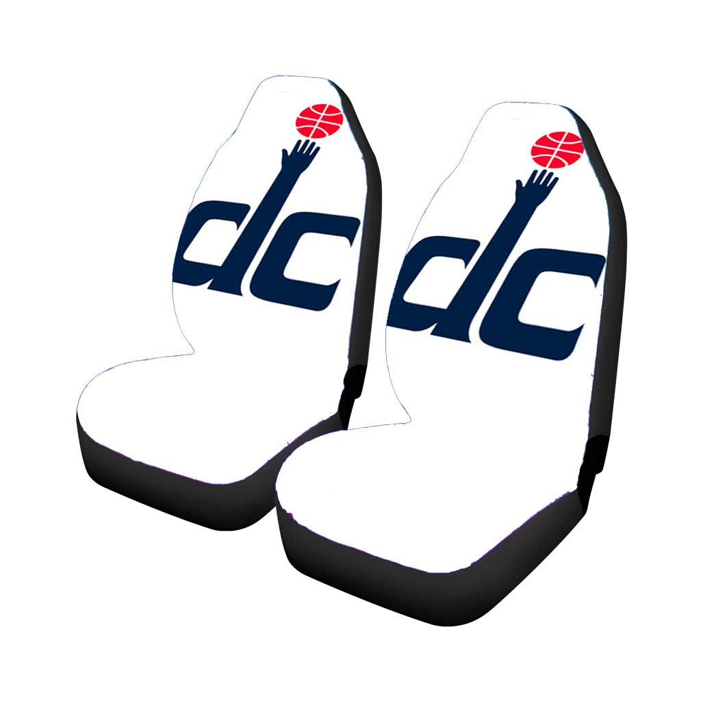 washington wizards dc white Car Seat Covers