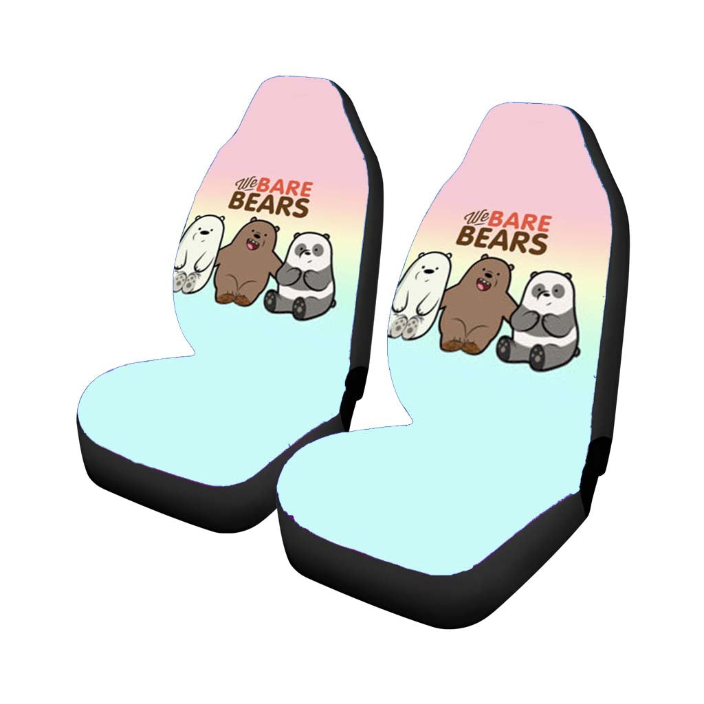 we bare bears Car Seat Covers