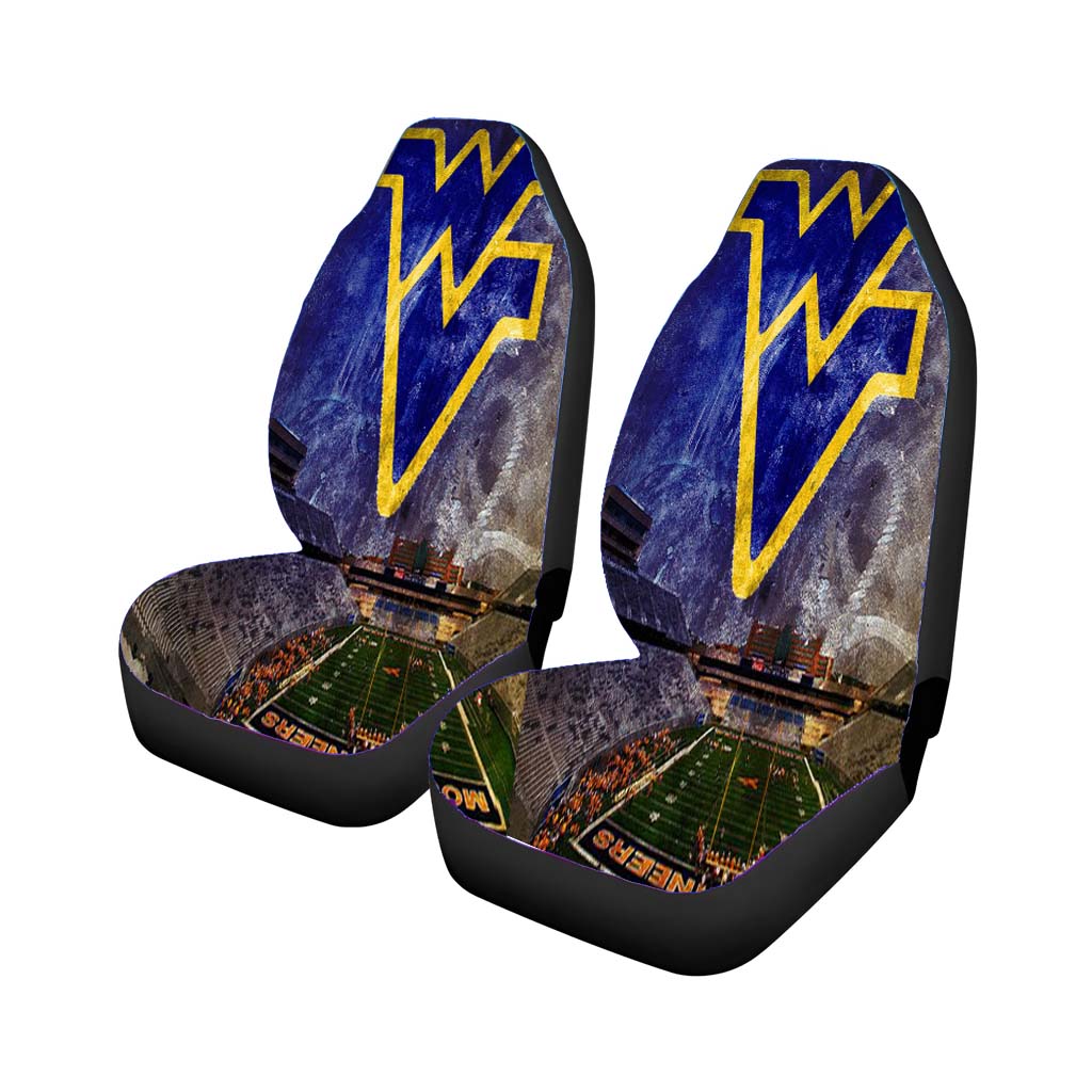 west virginia mountaineers logo Car Seat Covers