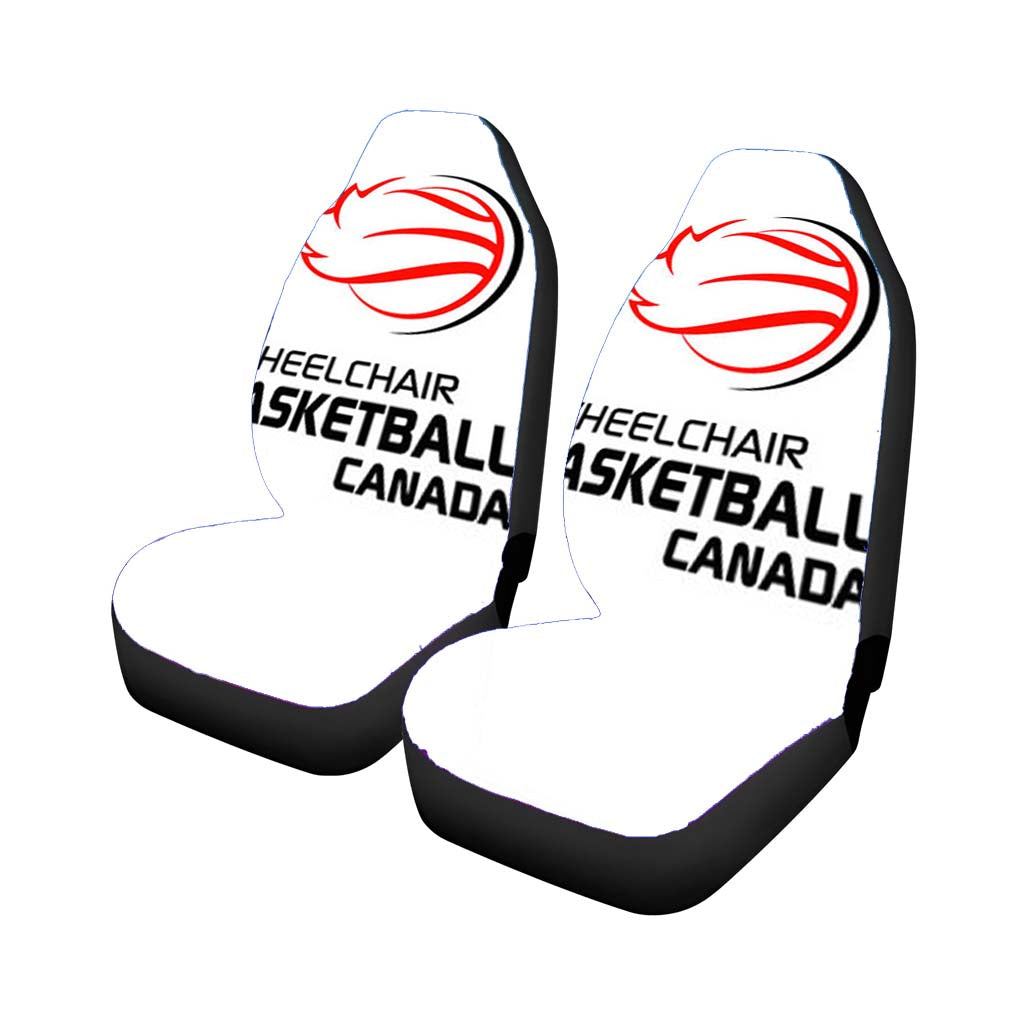 wheel chair basketball canada logo Car Seat Covers