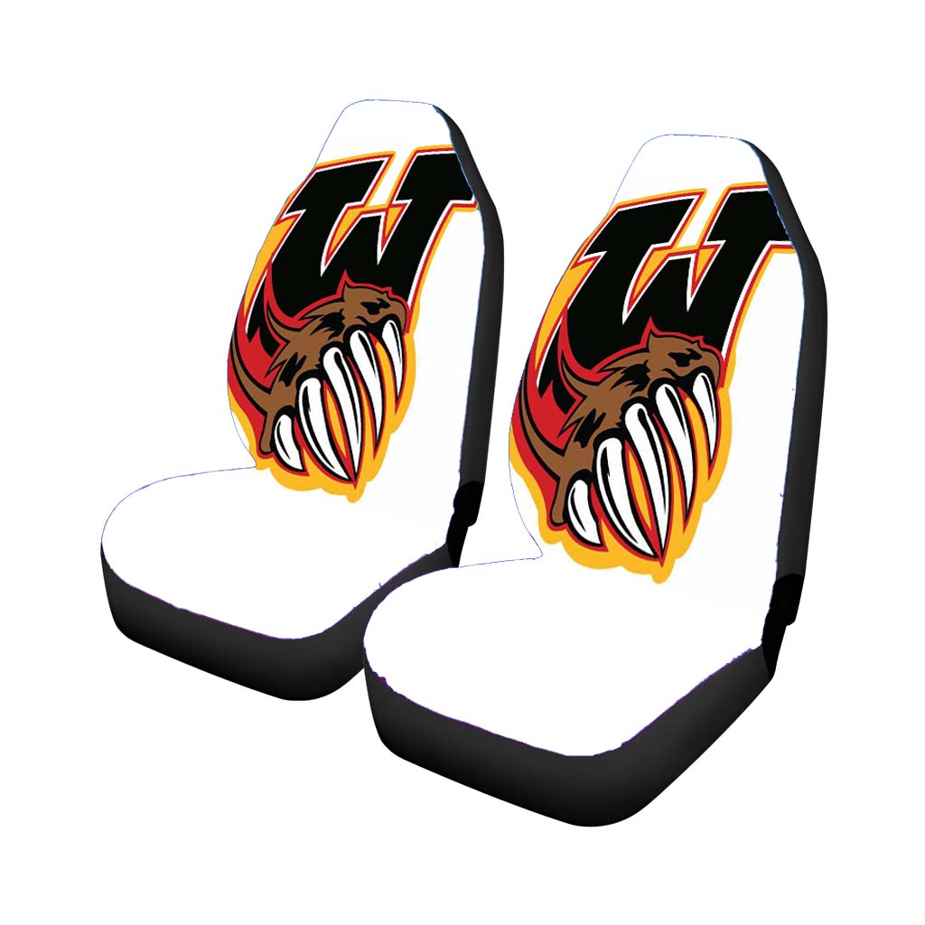 wild logo hockey Car Seat Covers