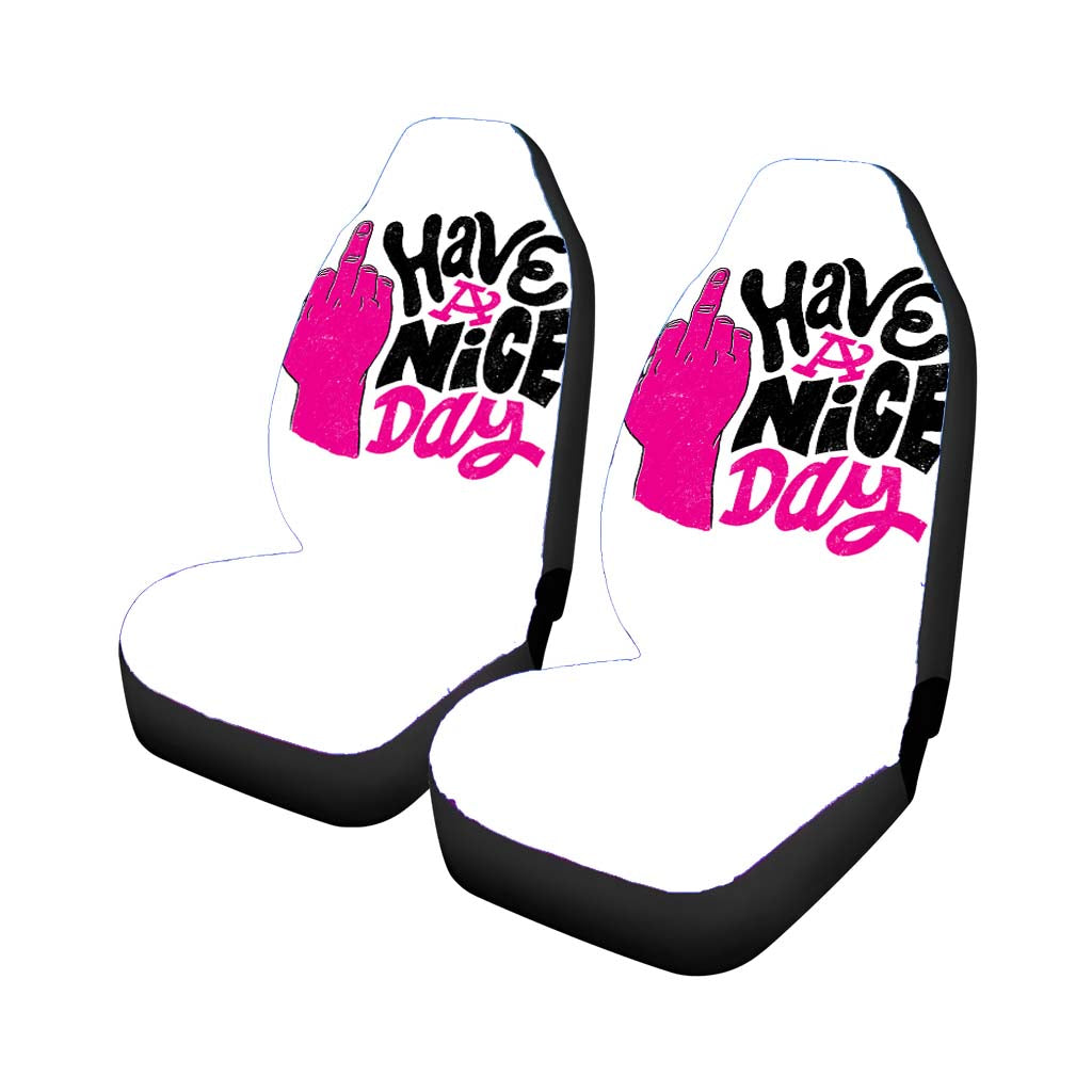 Have A Nice Day Car Seat Covers