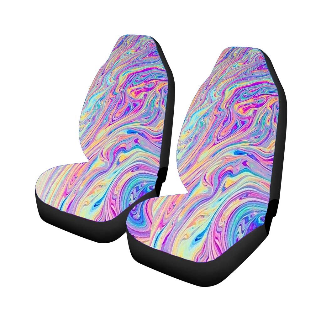 Holografico Papel De Parede Car Seat Covers