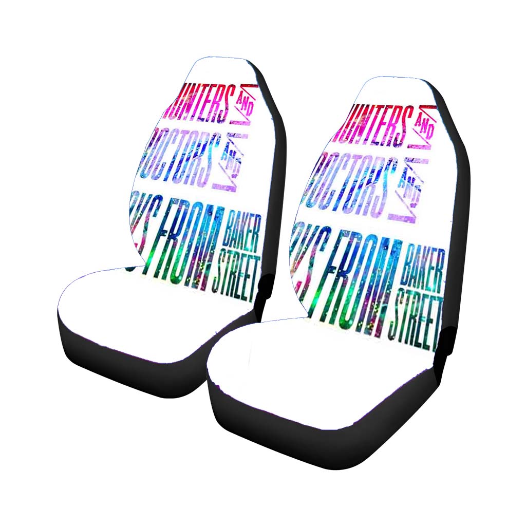 Hunters Doctos Boys Superwholock Quotes Car Seat Covers