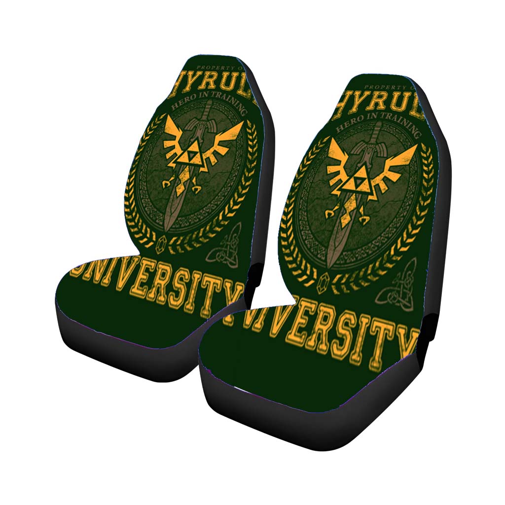 Hyrule University Car Seat Covers