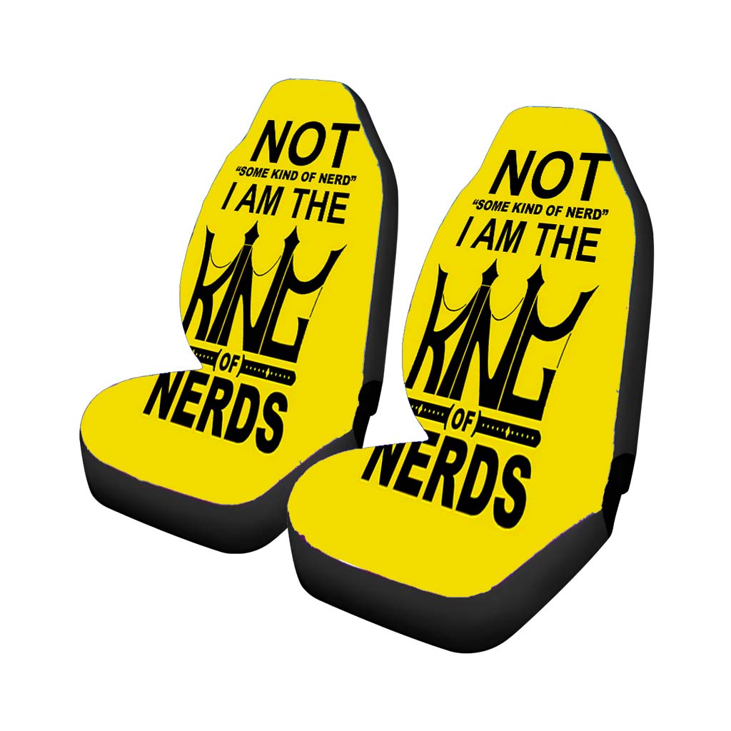 I Am The King Quote Car Seat Covers