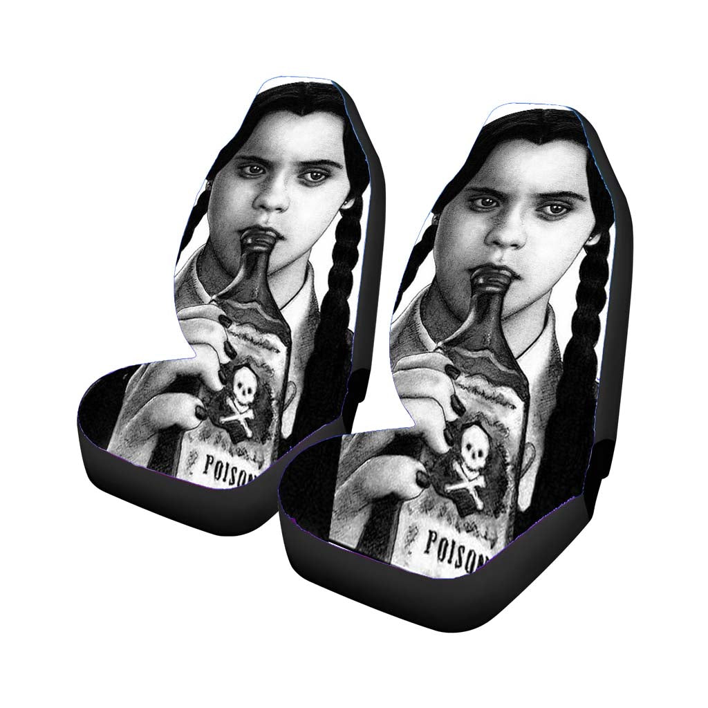 I Hate Everything Wednesday Addams Car Seat Covers