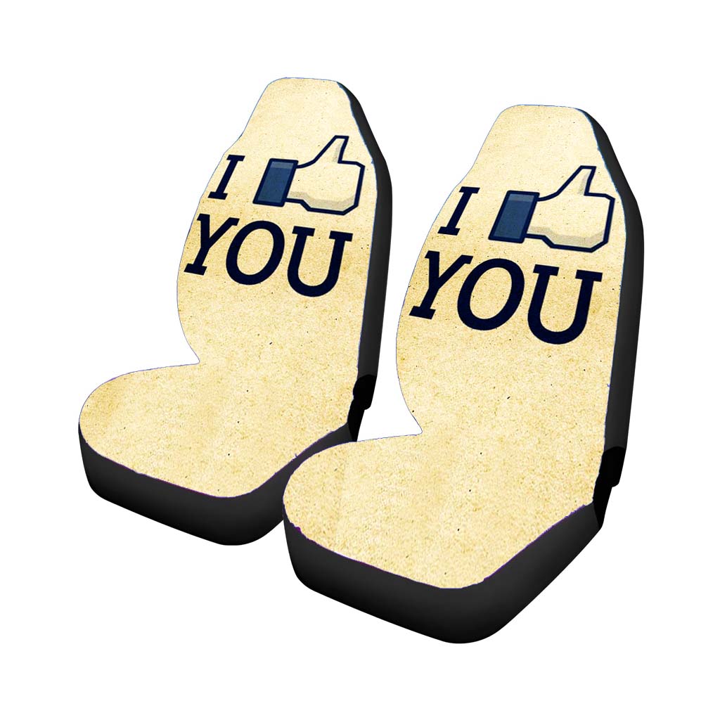 I Like You Facebook Car Seat Covers