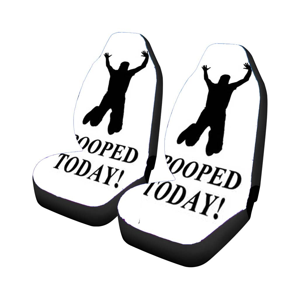 I Pooped Today Artwork Car Seat Covers