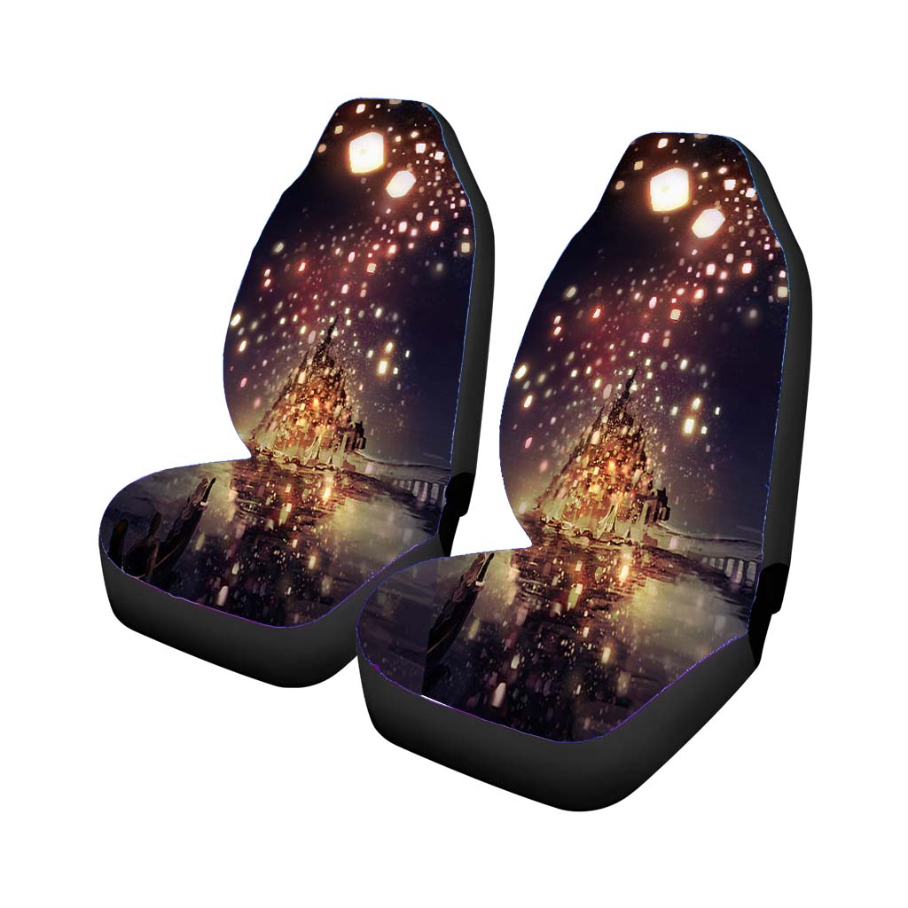 I See The Light Tangled Lantern Car Seat Covers
