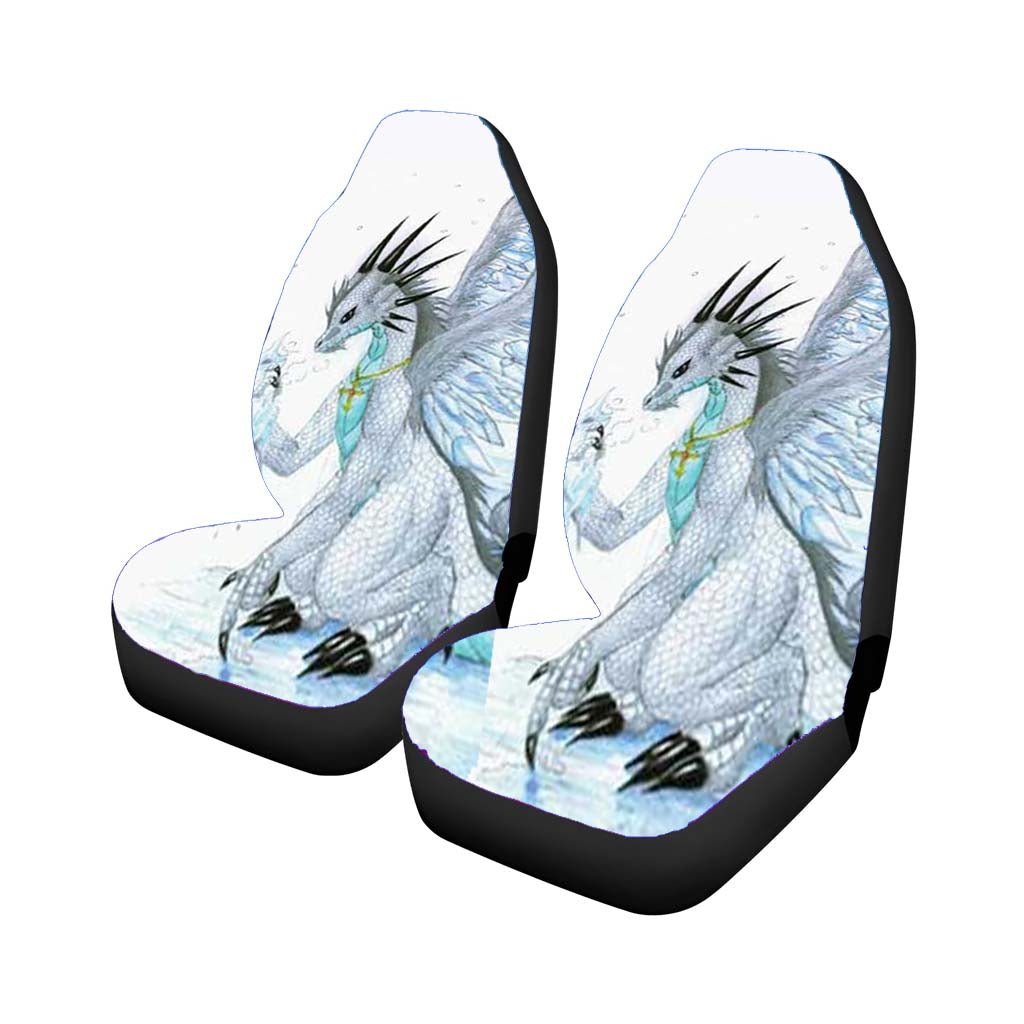 Ice Dragon Car Seat Covers