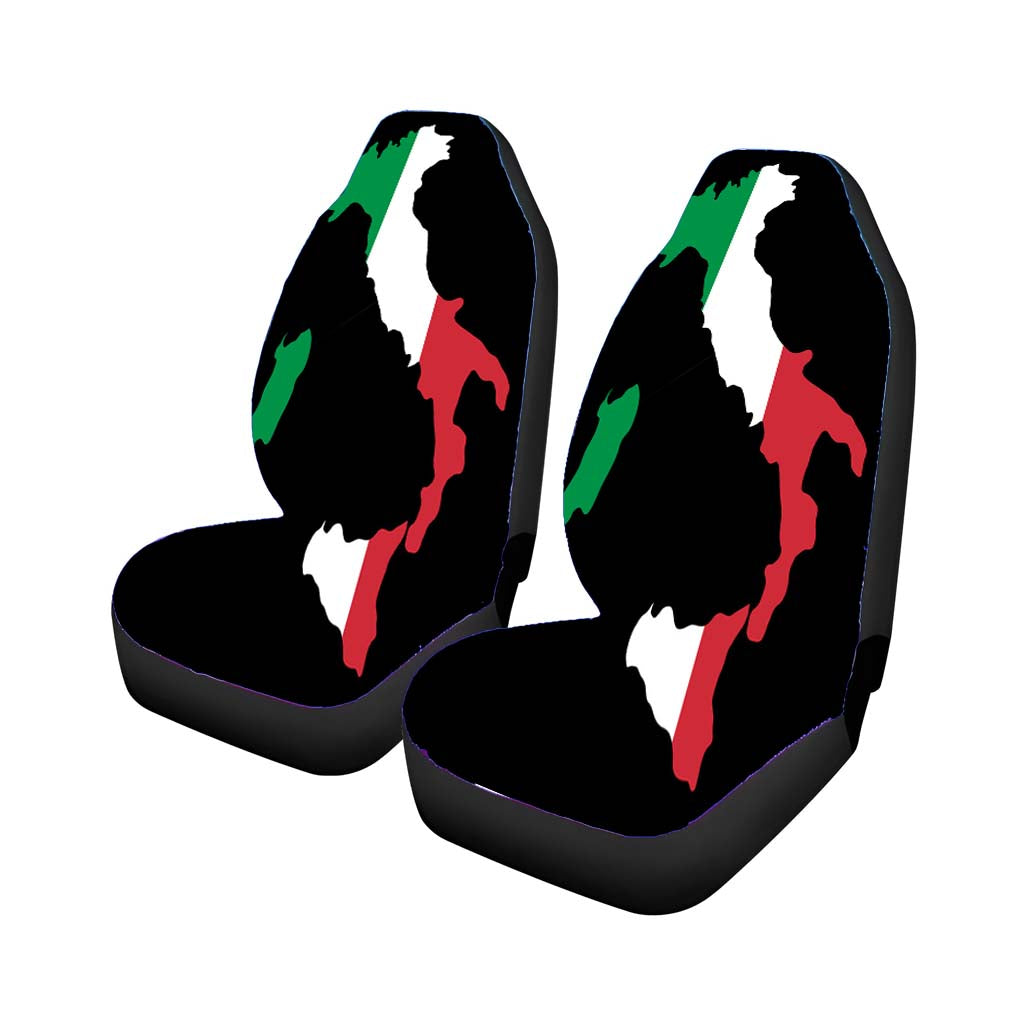 Italy Map Car Seat Covers