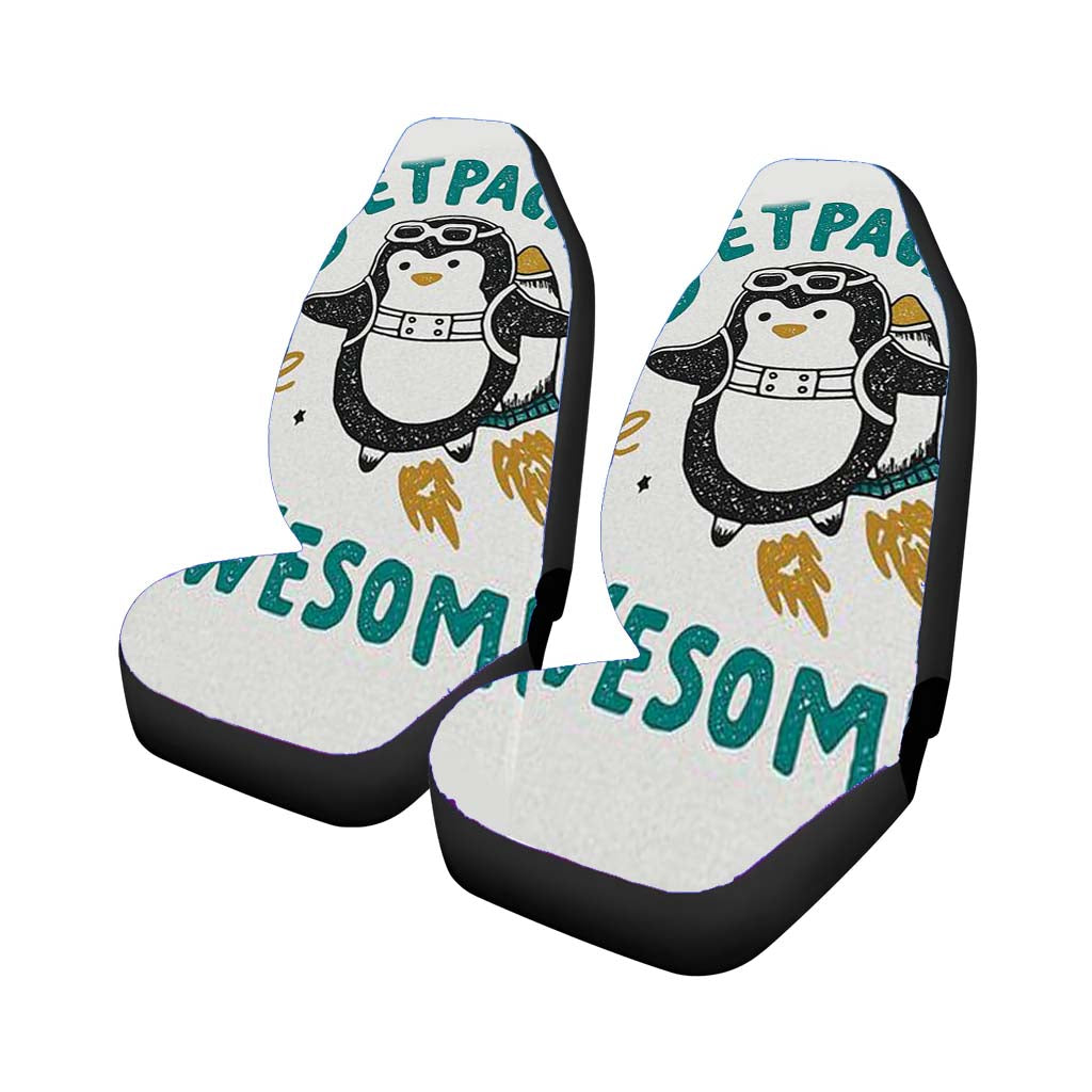 Jetpacks Are Awesome Car Seat Covers
