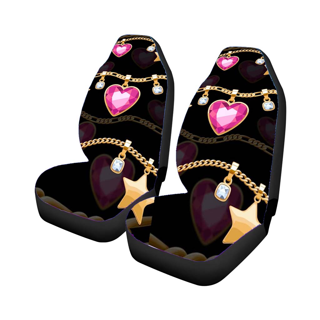 Jewelry Heart Car Seat Covers