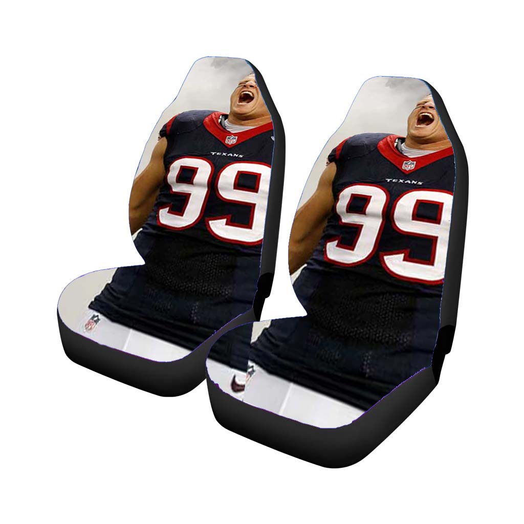 Jj Watt Yelling Smoke Car Seat Covers