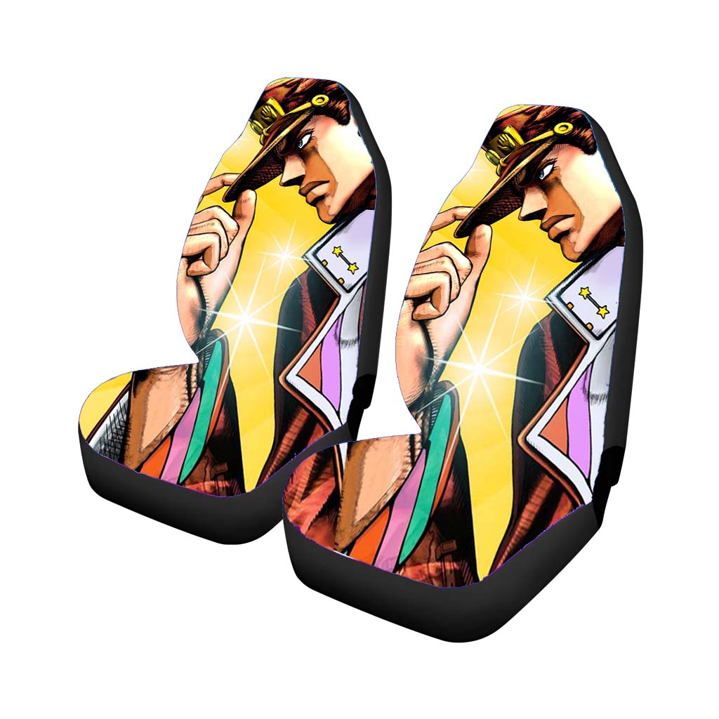 Jojo Bizzare Glowing Car Seat Covers