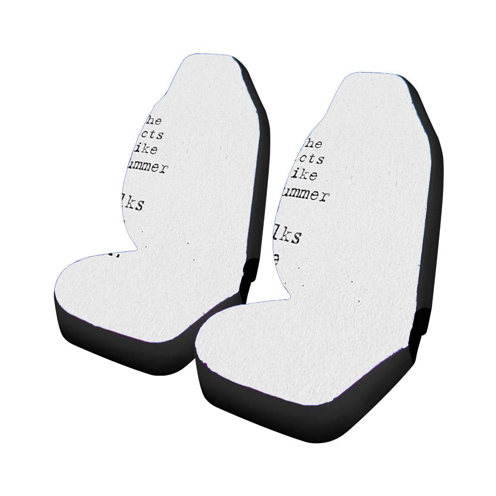 Jupiter Lyrics Car Seat Covers