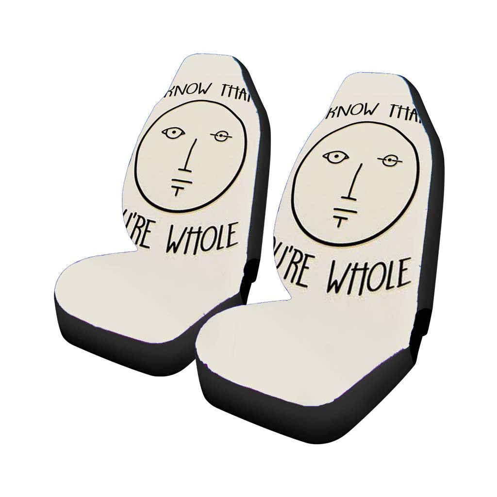 Know That You Re Whole Car Seat Covers