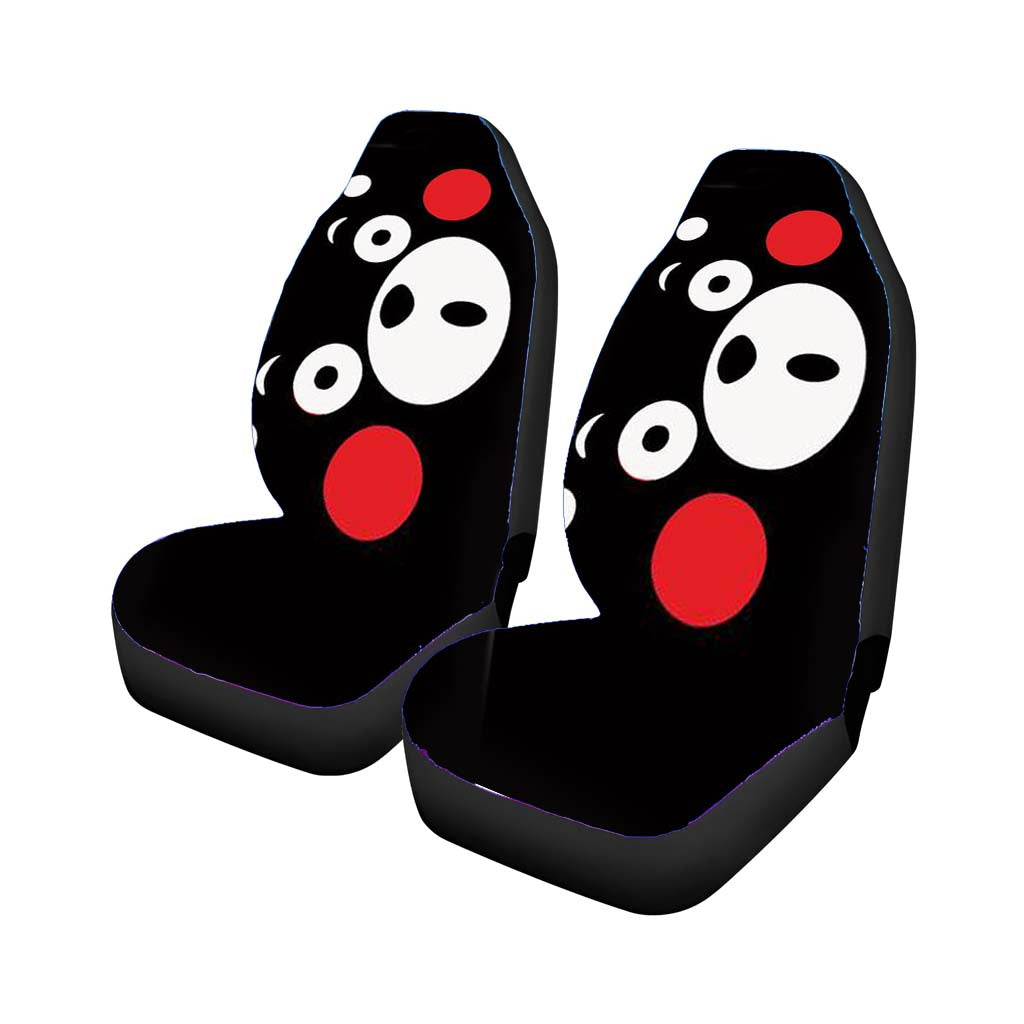 Kumamon Face Car Seat Covers