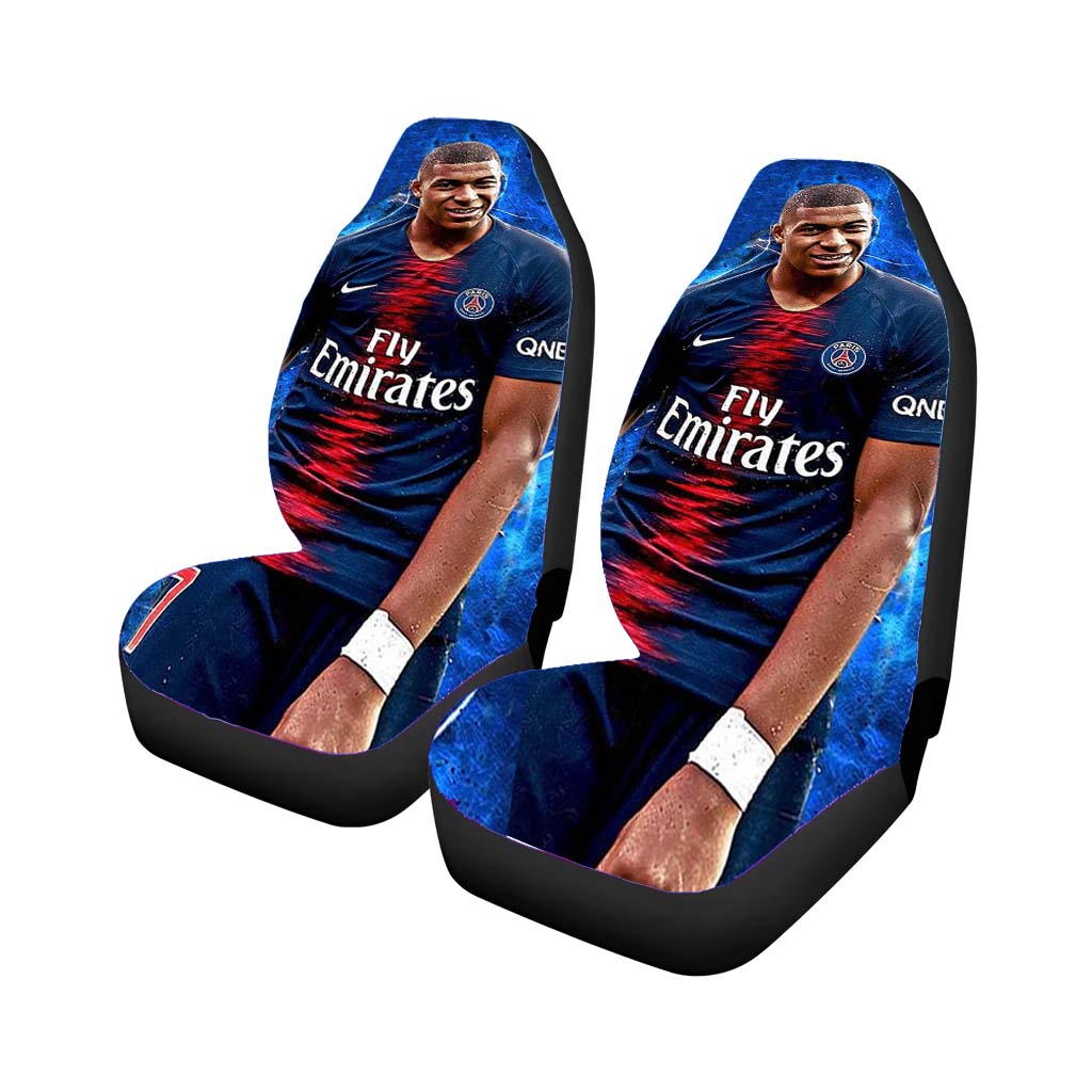 Kylian Mbappe Paris Saint Germain Car Seat Covers