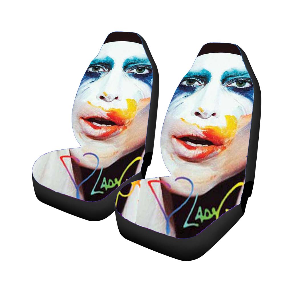 Lady Gaga Applause Autograph Car Seat Covers
