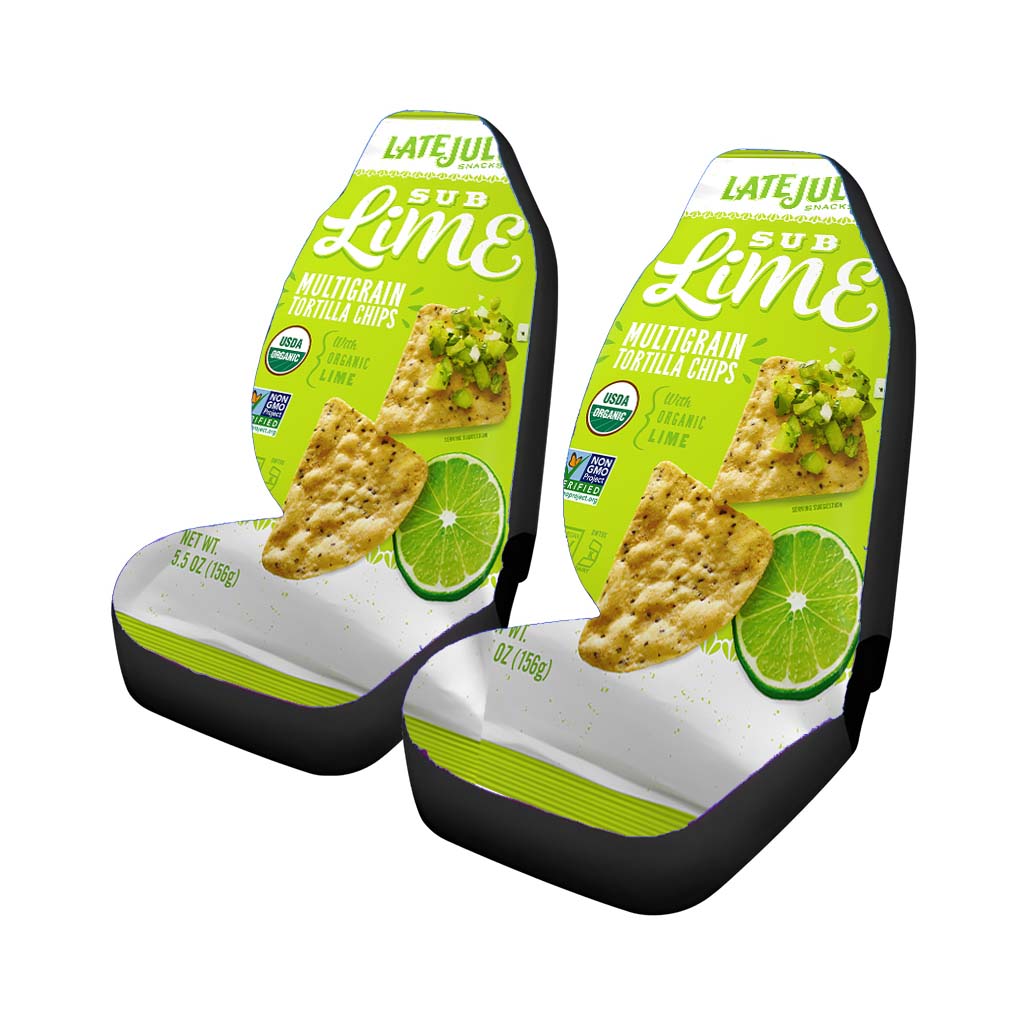 Late July Snacks Sub Lime Multigrain To Car Seat Covers