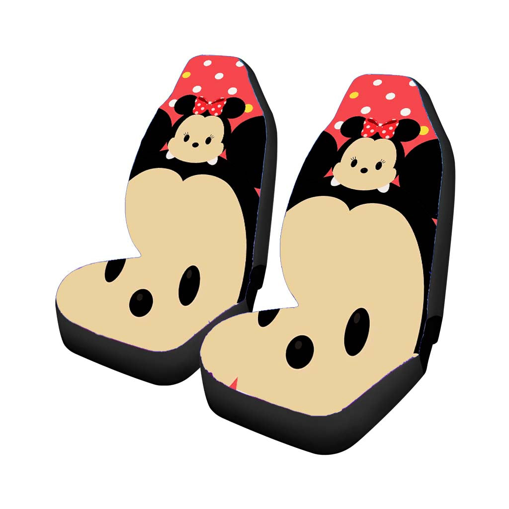 Mickey And Minnie Mouse Tsum-Tsum Car Seat Covers