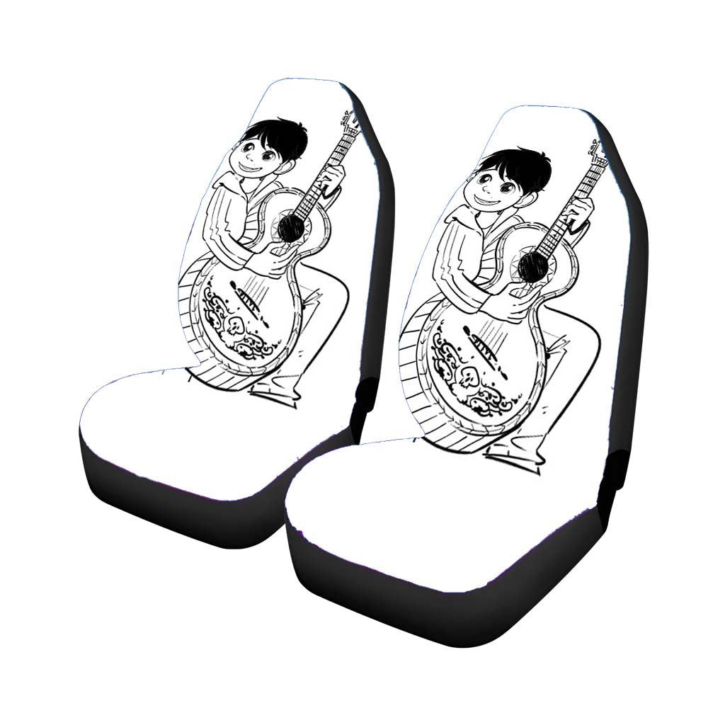 Miguel Of Coco Bw Car Seat Covers