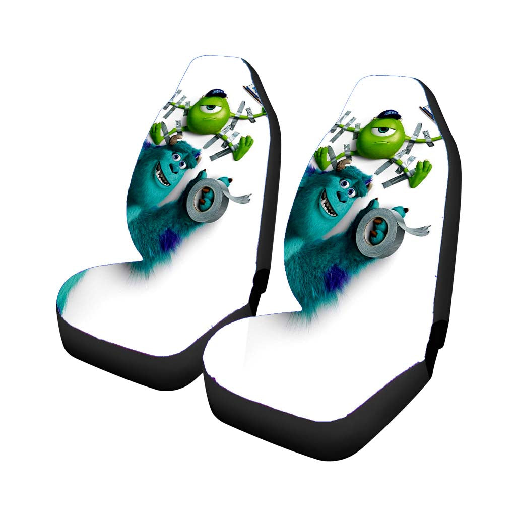 Mike And Sulley Monsters University Car Seat Covers