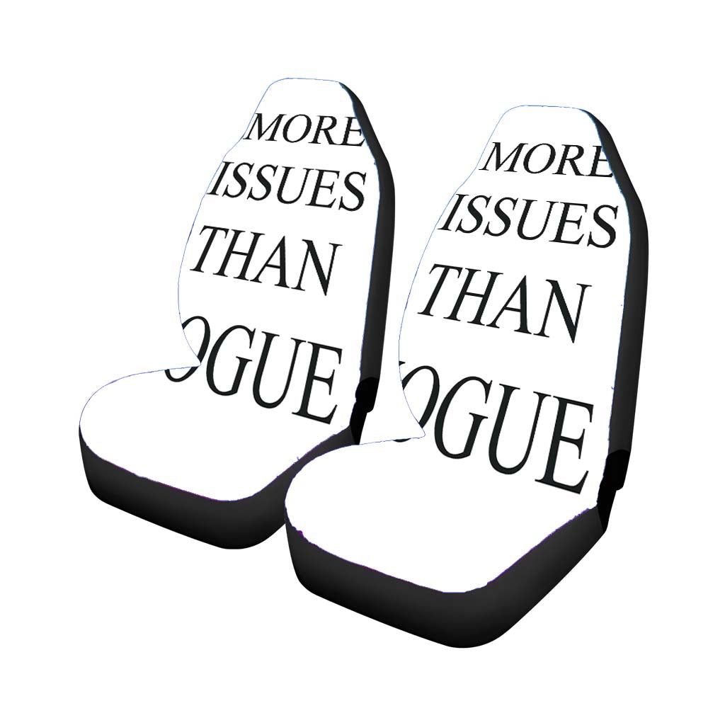 More Issues Than Vogue Car Seat Covers